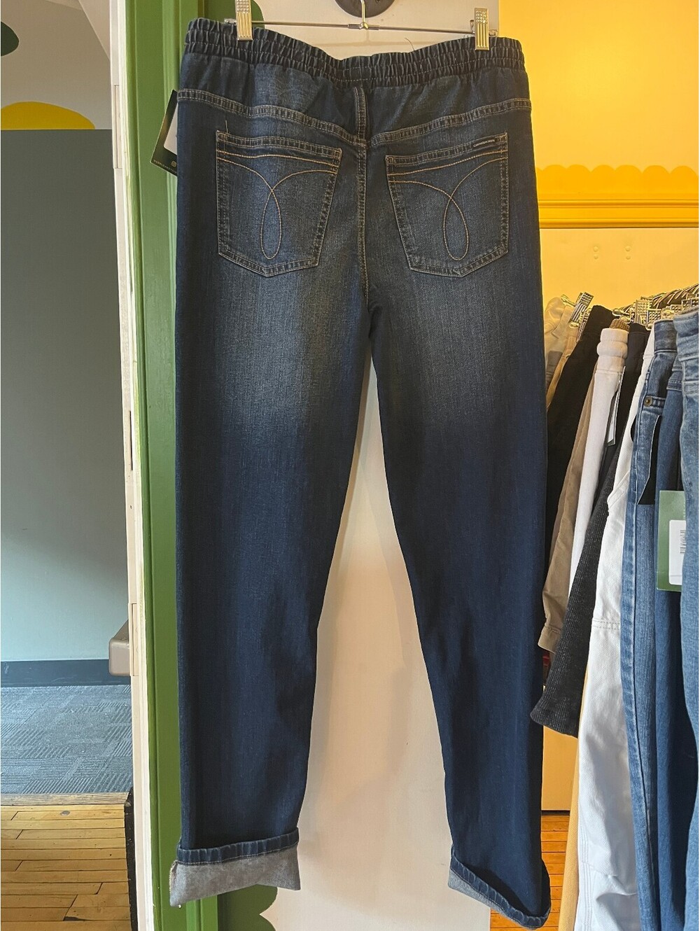 Calvin Klein Slim Straight Denim - Picture 3 of 4